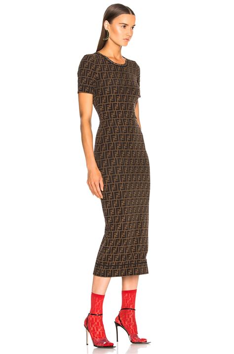 fendi logo pants vintage|Fendi signature logo midi dress.